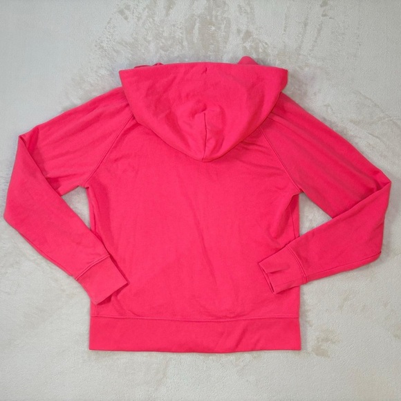 GAP Women's Bright Pink Zip-Up Hoodie - Picture 4 of 6